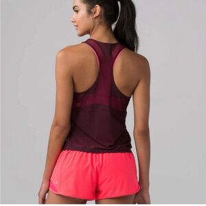 Lululemon Women's Tank Top  Mesh Open Back Sleeveless Shirt Set Of 2